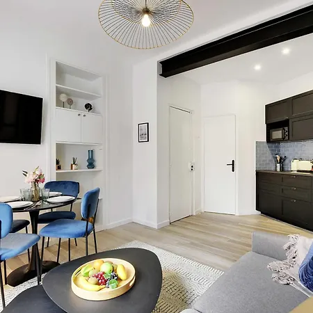 Lovely - 1br 4p - Buttes-chaumont 아파트 *