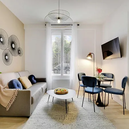 Lovely - 1br 4p - Buttes-chaumont 아파트 *