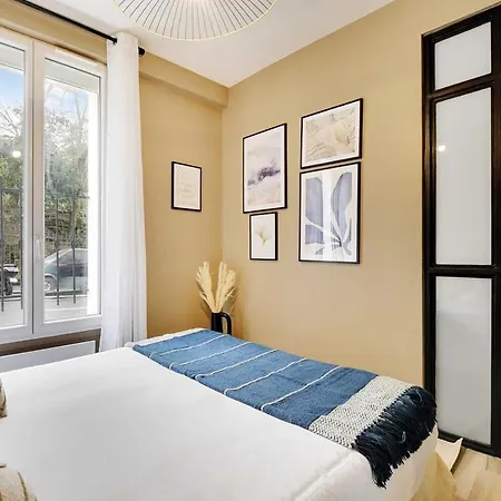 Lovely - 1br 4p - Buttes-chaumont 아파트 *